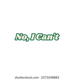 No I can't vector design isolated in white background