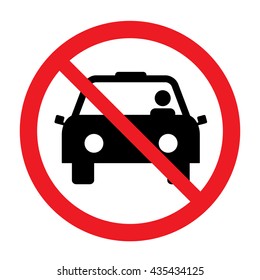 no car and no parking 