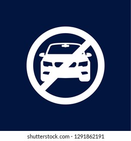 no car sign