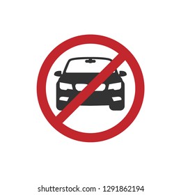 no car sign