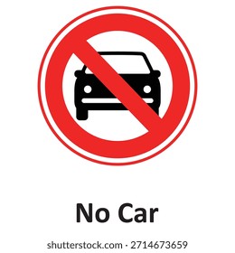 No hay icono de Vector de coche que puede modificar o editar fácilmente

