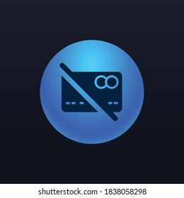 No Card - App Icon Button