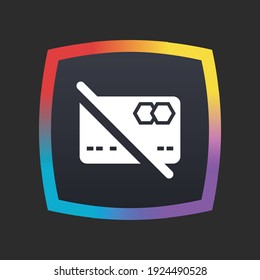 No Card - App Icon Button