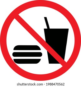 NO CARRYING signs
FOOD and DRINK vector