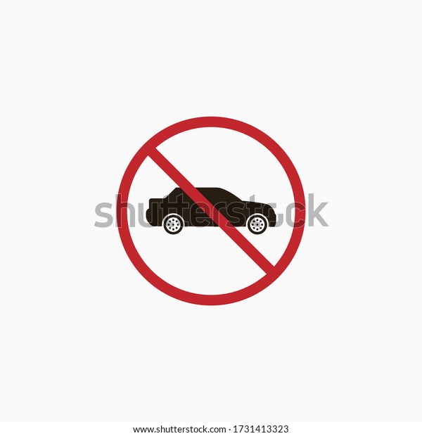 No\
cars icon. Forbidden symbol modern, simple, vector, icon for\
website design, mobile app, ui. Vector\
Illustration