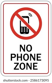 no cell phone allowed sign
