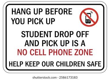 no cell phone allowed sign