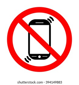 No Cell Phone Sign