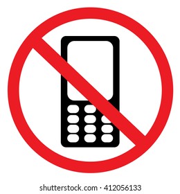 No cell phones allowed