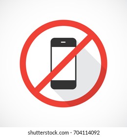 No cell phones icon