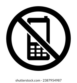 No hay inicio de sesión de teléfonos móviles en el vector