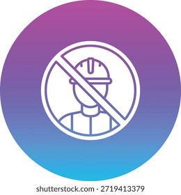 Icono de Vector de trabajo infantil. Se puede utilizar para aplicaciones de impresión, móviles y de Web.