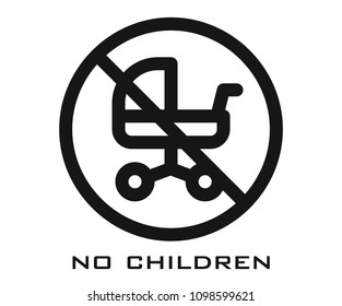 No Children Icon