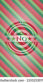 No christmas badge background. Vector Illustration. Detailed.