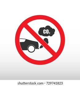 No co2 icon