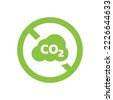 carbon free icon