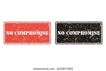 sem compromisso design grunge stamp, vetor, isolado em fundo transparente