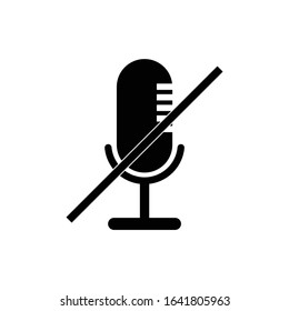 no condenser microphone vector icon, microphone vector icon