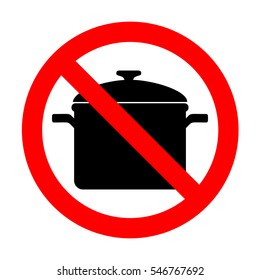 7,856 Sign no cooking Images, Stock Photos & Vectors | Shutterstock