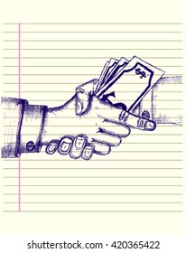 no corruption, sketch