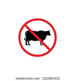 No hay símbolo de vaca. No se permite el vector de símbolo de vaca