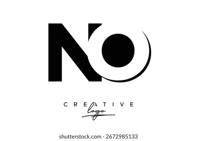 Logotipo minimalista creativo de espacio negativo con monograma moderno para marca y logotipo de marca comercial con letras iniciales Diseño de logotipos para marca.