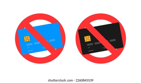 No credit card. No Bank card icon. Cash Only. No credit cards accepted.
