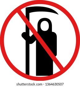 No death sign