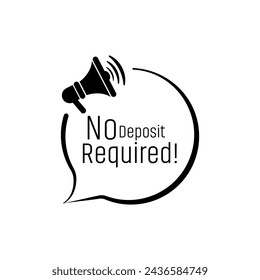 No se requiere depósito de texto sobre fondo blanco