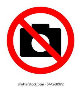 No Digital camera sign. 