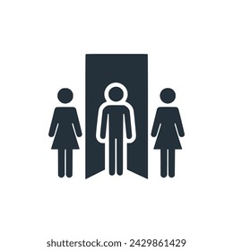 no discrimination asset vector illustration template design