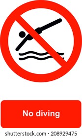 1,572 No diving vector Images, Stock Photos & Vectors | Shutterstock