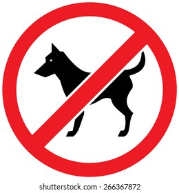 No dog signs