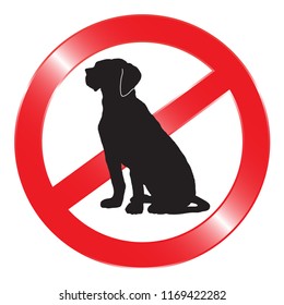 No dogs allowed.