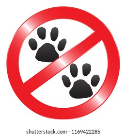 No dogs allowed.