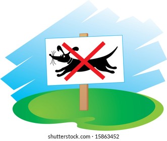 No dogs allowed
