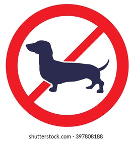 No Dogs allowed sign