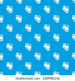 No dogs pattern vector seamless blue repeat for any use
