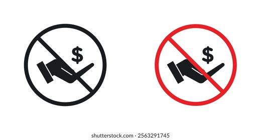 No dollar sign pack for app and website ui designs.