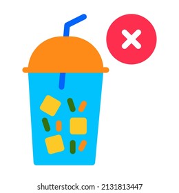 no drink icon suitable for Ramadan Islamic moments