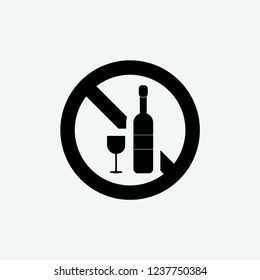 no drink icon vector