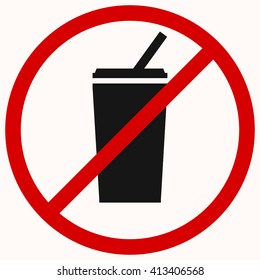 Prohibition Sign No Use Water Tap Stock Vector (Royalty Free ...