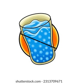 no drink sign vector illlustration