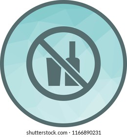 No Drinks Icon