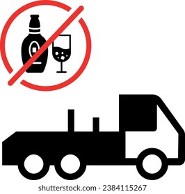 no drive no truck cement truck no driving ban 11858