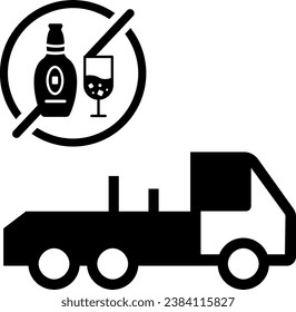 no drive no truck cement truck no driving ban 11569