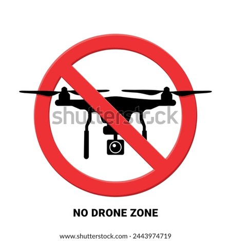 Image, Stock Photo No drones no flying peril