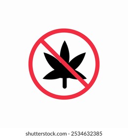 no drugs icon sign vector