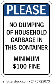 No hay señal de advertencia de dumping