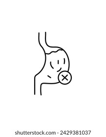 sin icono de asiento, icono de vector de mejor línea.